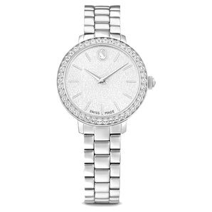 Orologio Swarovski Fabbricato in Svizzera, Bracciale di metallo, Tono argentato, Acciaio inossidabile