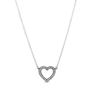Collana Pandora Cuore scintillante