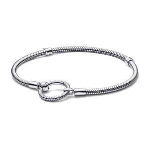 Bracciale Pandora con Chiusura a Cerchio Componibile (Misura 17 Cm)