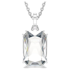 Pendente Swarovski Millenia Taglio ottagonale, Bianco, Placcato rodio
