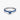 Anello Blu Chakra Heart Pandora MEArgento Sterling 925 (Misura 50)