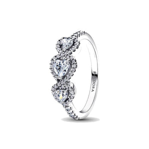 Anello Tre Cuori
Argento Sterling 925 (Misura 56)