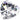 Cuore scintillante Swarovski