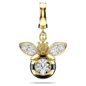 Charm Idyllia Taglio misto, Ape, Multicolore, Placcato color oro