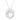 Pendente Mesmera Taglio Marquise, Bianco, Placcato rodio
