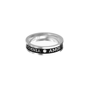 Anello Kidult con frase l'amore vince tutto