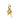 Charm Pendente Stella Marina "Darling"
Placcatura in Oro 14k