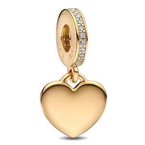 Charm Cuore Pendente da incidere