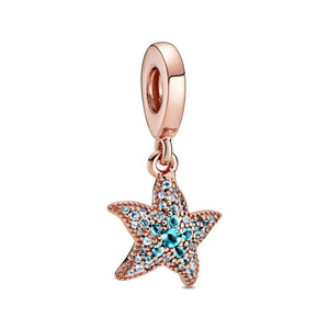 Charm Pandora Stella marina scintillante