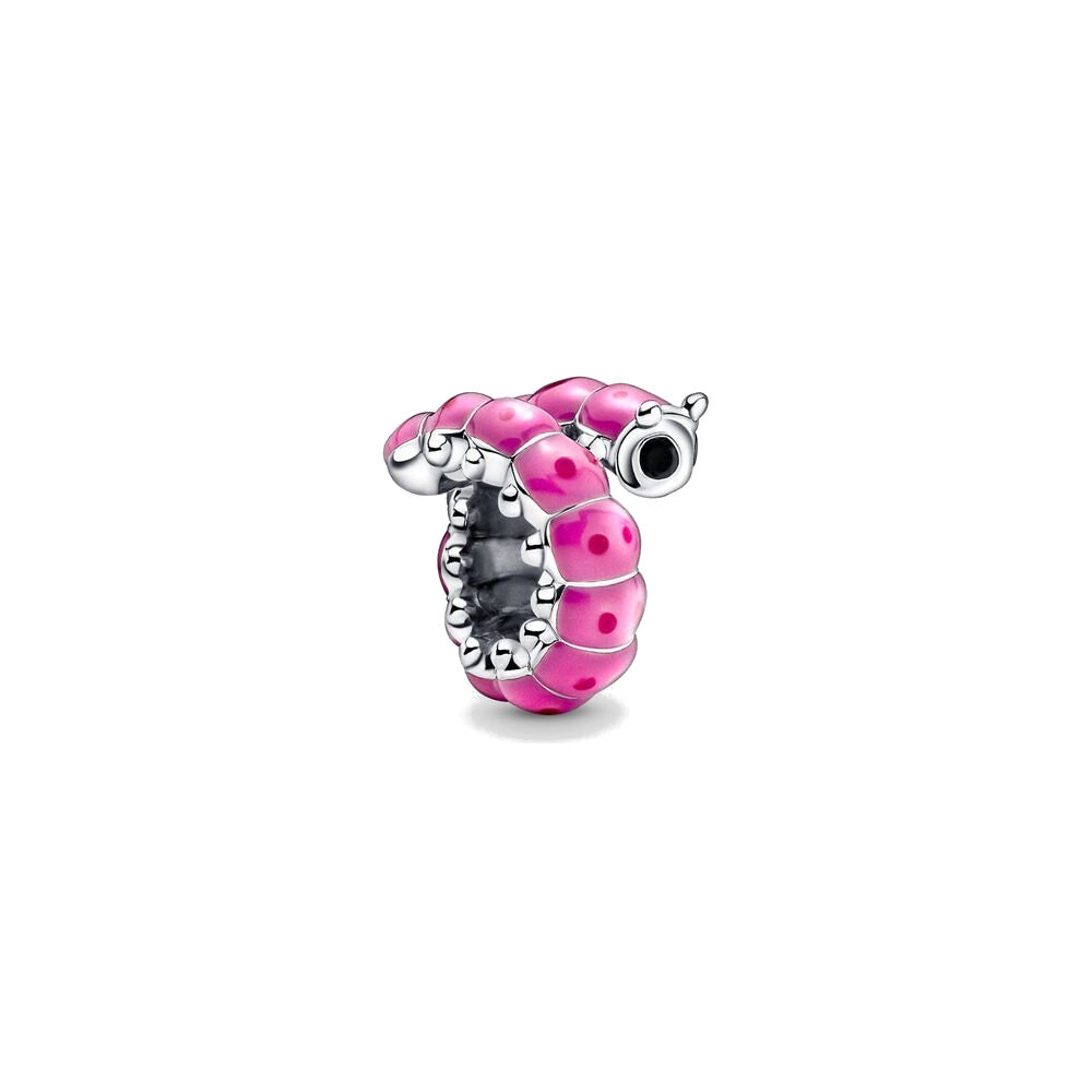 Charm Pandora Bruco Rosa