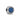 Charm Pandora blu scintillante