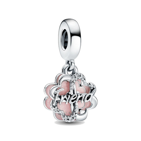 Charm Pandora Pendente Quadrifoglio dell'Amicizia