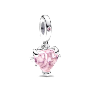 Charm Pandora Pendente Albero della Famiglia Rosa