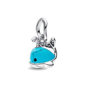 Charm Pendente Balena Turchese
Argento Sterling 925