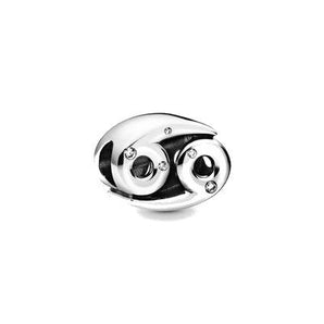 Charm Pandora dello zodiaco Cancro scintillante