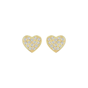 Orecchini a cuore Swarovski