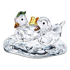 Anatre mandarine Swarovski