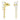 Orecchini pendenti Mesmera Taglio misto, Bianchi, Finitura oro 18K
