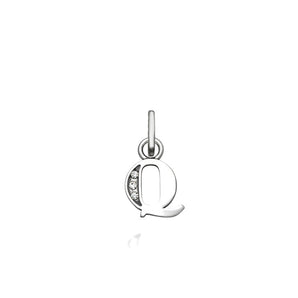 Mini charm Q cristal