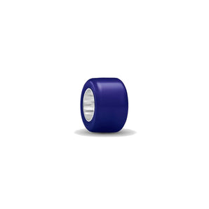 Mini Charm Vetro di Murano BluArgento Sterling 925
