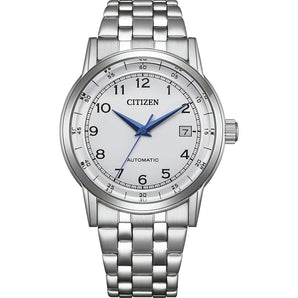Orologio Citizen meccanico da uomo braciale acciaio