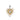 Charm pendente Cuore Luminoso doppio