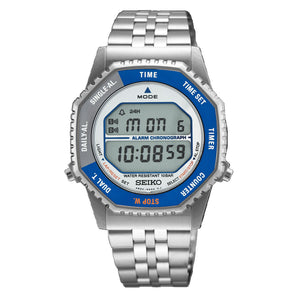 Orologio Seiko digitale cronografo bracciale acciaio