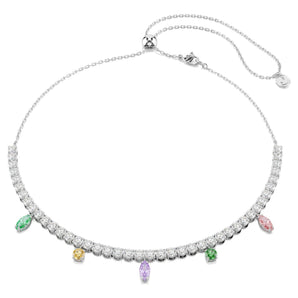 Collana Ariana Grande x Swarovski Taglio misto, Multicolore, Placcato rodio