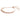 Bracciale Tennis Imber Tagli arrotondati misti, Rosa, Placcato color oro rosa