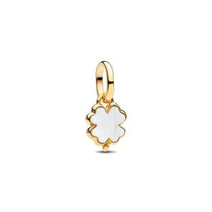Charm Mini Pendente Quadrifoglio Bianco Pandora ME