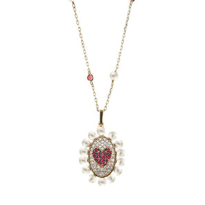 Collana rue des mille cuore