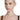 Collana Tennis Ariana Grande x Swarovski Taglio misto, Cuore, Bianca, Placcato rodio