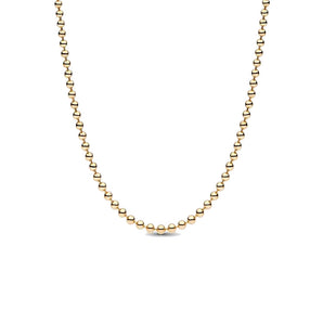 Collana Catenina a Sfere
Finitura in Oro