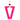 Mono orecchino Valentina Ferragni Uali Fluo Pink