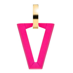 Mono orecchino Valentina Ferragni Uali Fluo Pink