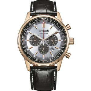 Orologio Citizen sport cronografo da uomo cinturino pelle