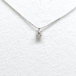 Girocollo Puntoluce con diamante naturale 0,10 G VS1