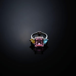 Anello Chiara Ferragni brand collezione  princess rainbow