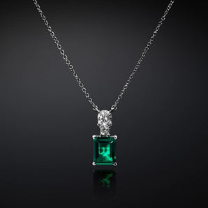 Collana Chiara Ferragni emerald pendente