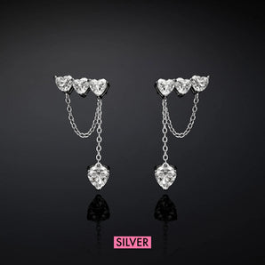 Orecchini Chiara Ferragni Brand cuori Argento