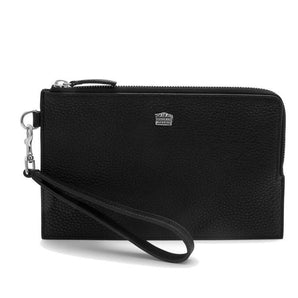Pouch Giovanni Raspini pelle goffrata