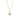 Collana in oro giallo con
pepita maschietto inciso