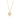 Collana in oro giallo,
cuore con leBebé inciso