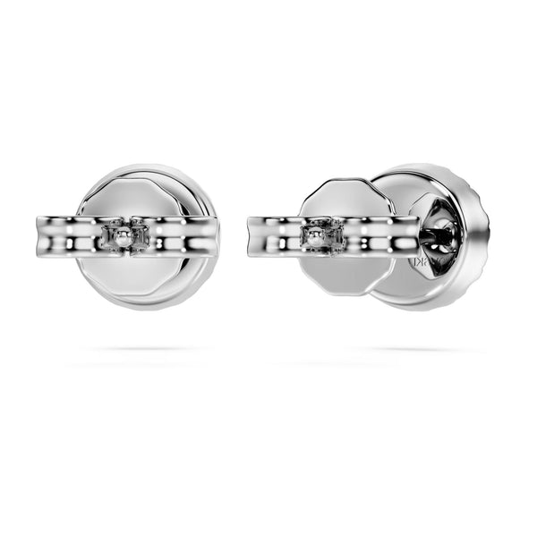 Orecchini a lobo Eternity 0,45CT G VS, Diamanti creati in laboratorio Argento sterling