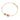 Bracciale oro giallo quadrifoglio e civetta con smalto colorato