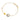 Bracciale oro giallo stellina e ferro di cavallo con smalto colorato