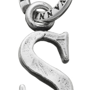 Charm lettera logo "S"