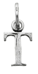 Charm lettera logo''T''