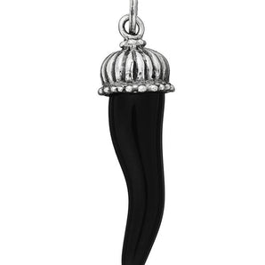 Charm Giovanni Raspini corno nero