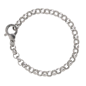 Bracciale base charm "aggancio" 20 cm